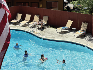 Heavenly Valley Townhouses Pool Views